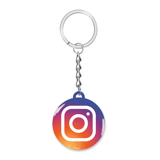 NFC Smart Epoxy Keychain for Google Instagram Whatsapp Facebook Snapchat Review Tap Keychain for Instant Customer Feedback